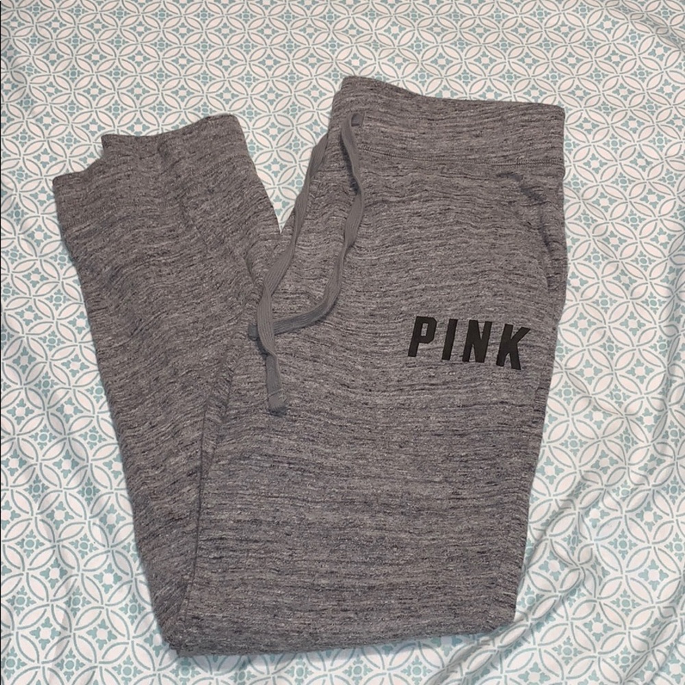 Pink Victoria’s Secret joggers XS